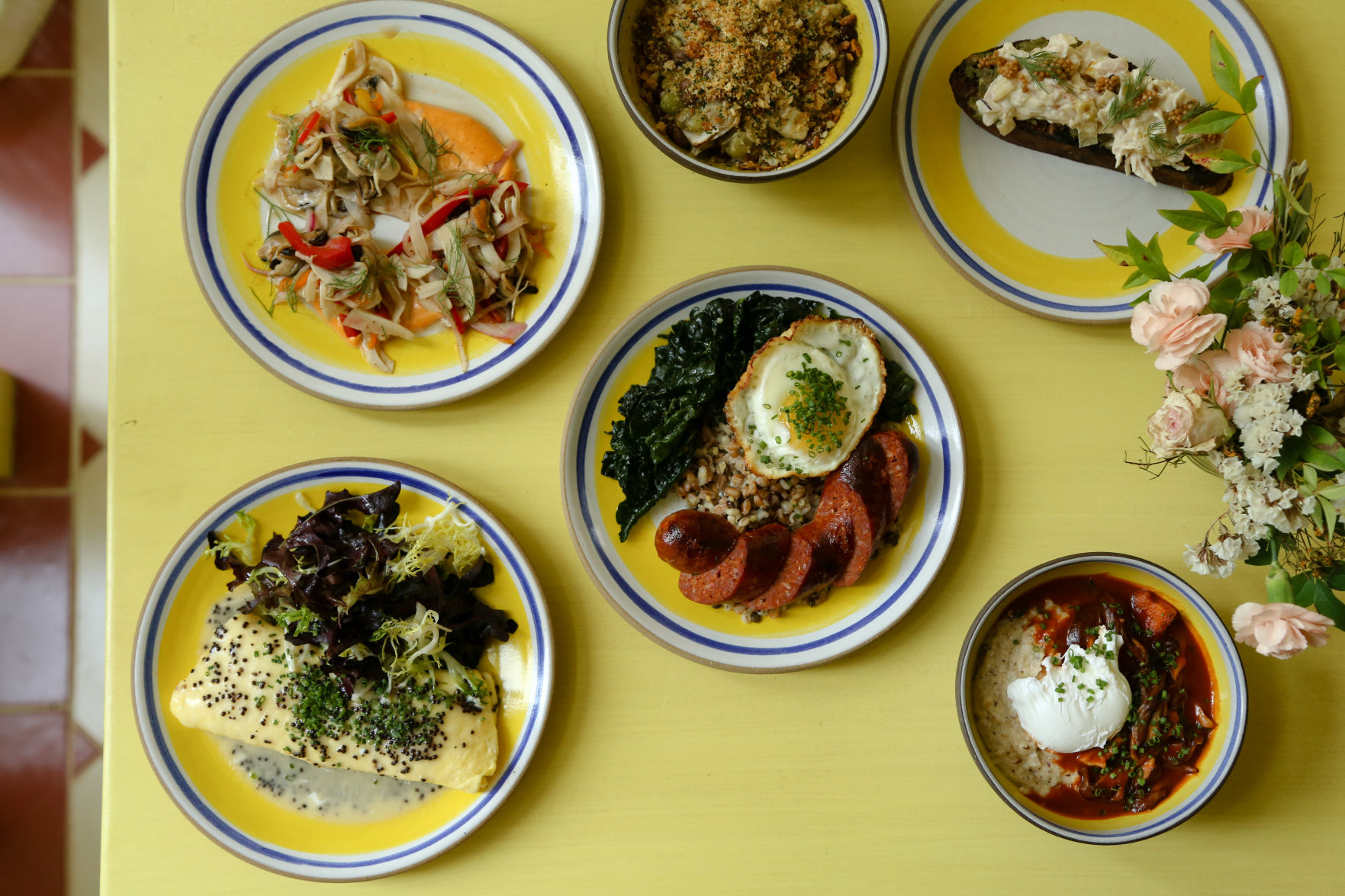 Elysian bar food spread